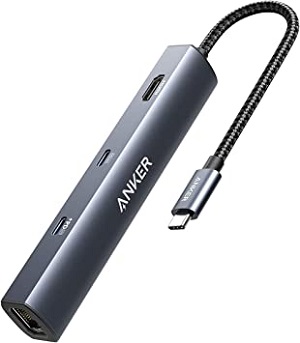 Anker USB C Hub 65W Power Delivery, Ethernet, HDMI, and more