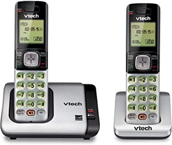 VTech CS6719-2 Cordless Phone System with Caller ID, Handset Intercom, and Digital Answering System