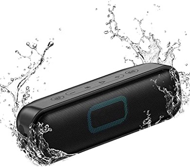 Bluetooth Speakers, Versatile Speakers Bluetooth Remote with 20W Uproarious Sound system Sound, IPX7 Waterproof Shower Speakers, TWS Boisterous Party Speakers, Multi-Tones Lights, 15 Hrs Recess for Indoor&Outdoor